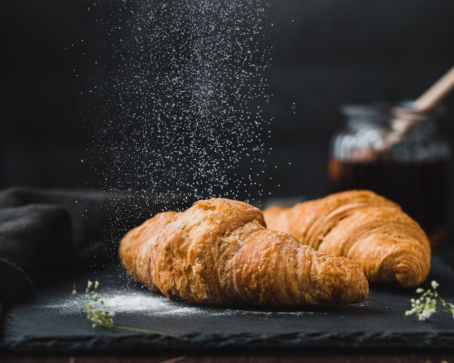 Butter croissants